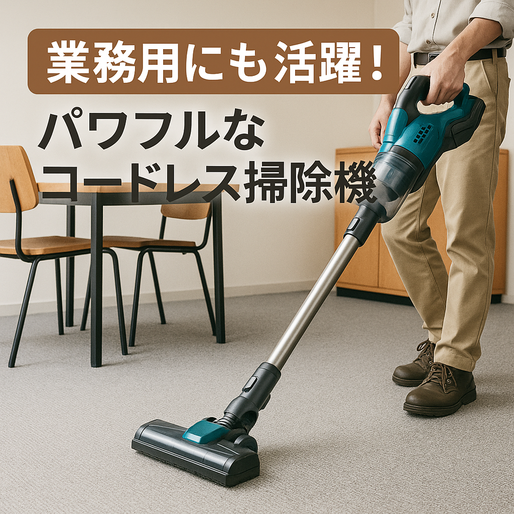 業務用にも活躍！パワフルなコードレス掃除機おすすめ19選 | 商品紹介 