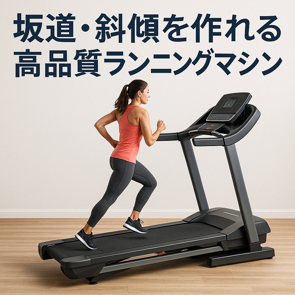 坂道・斜傾を作れる高品質ランニングマシンおすすめ21選 | 商品紹介 