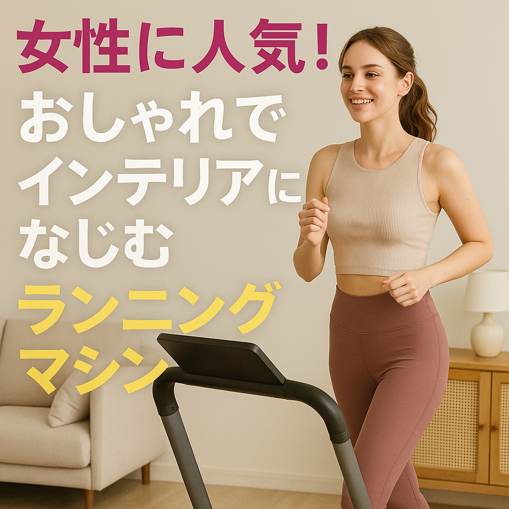 女性に人気！おしゃれでインテリアになじむランニングマシンおすすめ22 