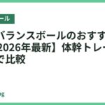 ジム用バランスボールのおすすめ人気18選【2026年最新】体幹トレーニング効率で比較